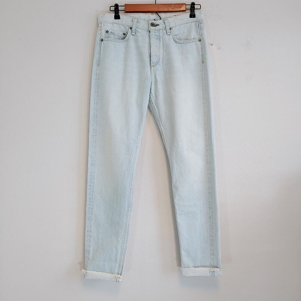Rag & Bone Women's Light Wash Marilyn Boyfriend Skinny Jeans in Charleston Sz 26